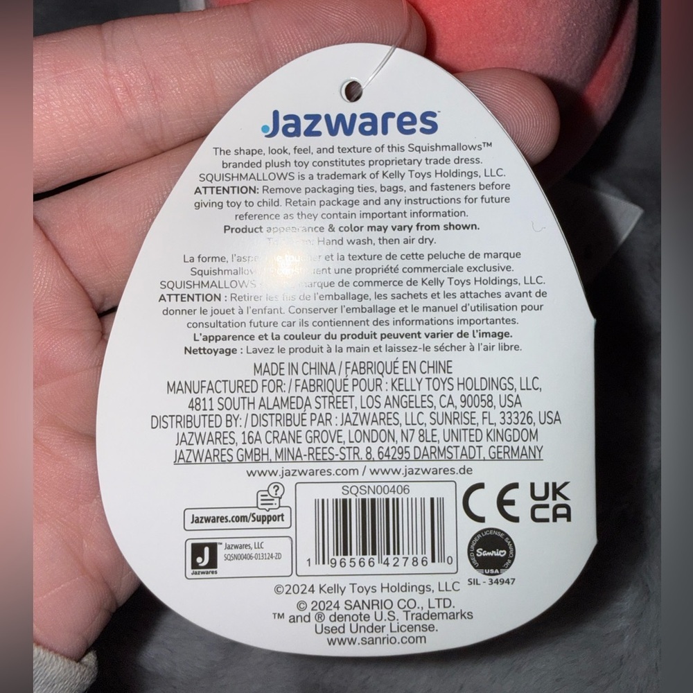 BNWT: 5” My Melody (Cherry Blossom) Squishmallow - Picture 5 of 10